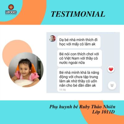 Phản hồi phụ huynh bé Ruby Thảo Nhiên