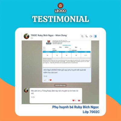 Phản hồi phụ huynh Ruby Bích Ngọc