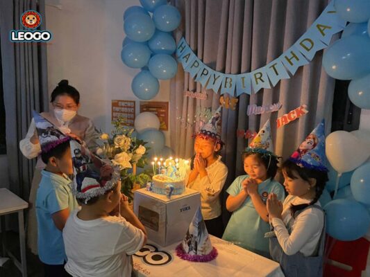Sinh nhật ở LEOGO – Sự kiện ý nghĩa dành cho mỗi học viên