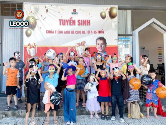 Halloween 2022 - Học viên của trung tâm anh ngữ Leogo tại lễ hội