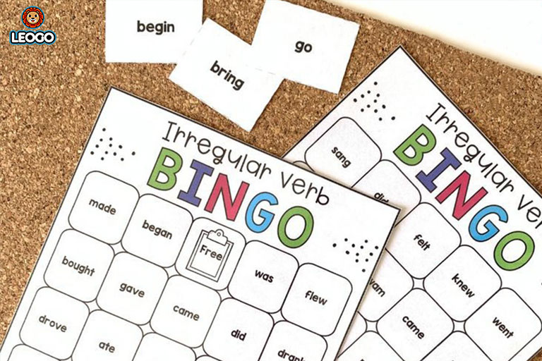 Trò chơi học tiếng Anh Bingo