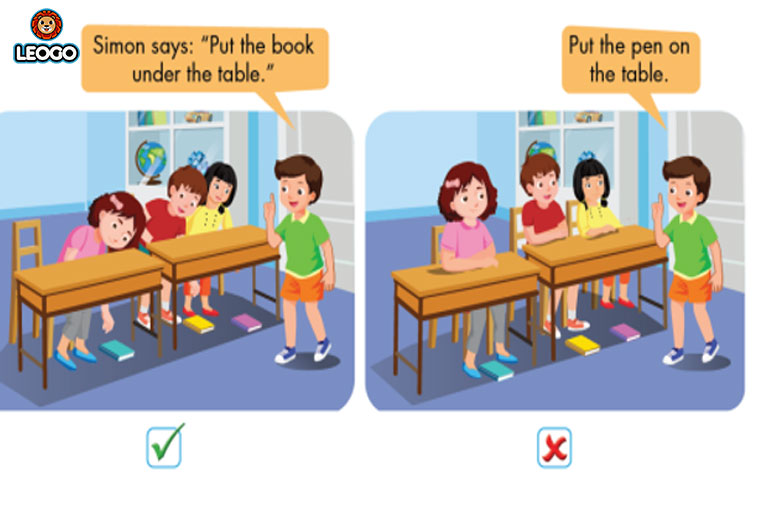 Học tiếng Anh thông qua trò chơi Simon Says