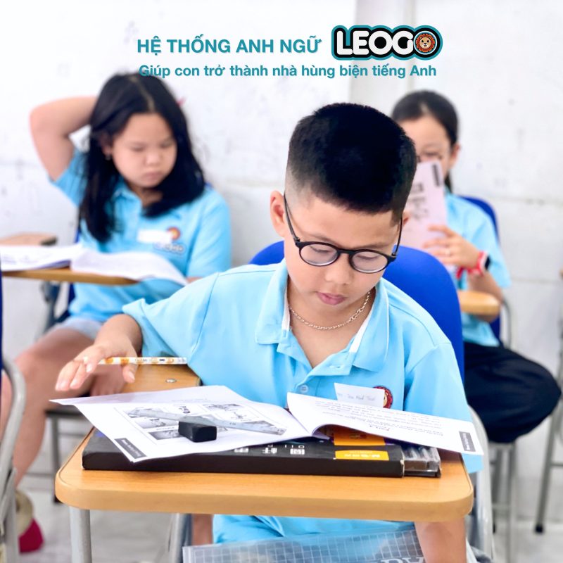 Kỳ thi thử Cambridge YLE (Starters, Movers, Flyers) tại Hệ thống Anh ngữ LEOGO - Trung tâm tiếng Anh trẻ em tốt tại Đà Nẵng