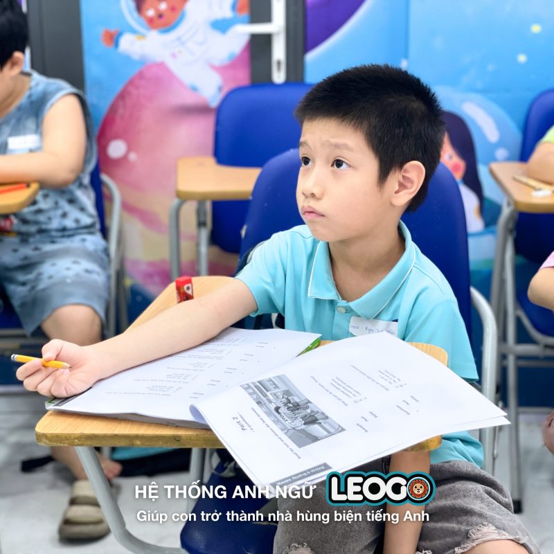 Kỳ thi thử Cambridge YLE (Starters, Movers, Flyers) tại Hệ thống Anh ngữ LEOGO - Trung tâm tiếng Anh trẻ em tốt tại Đà Nẵng