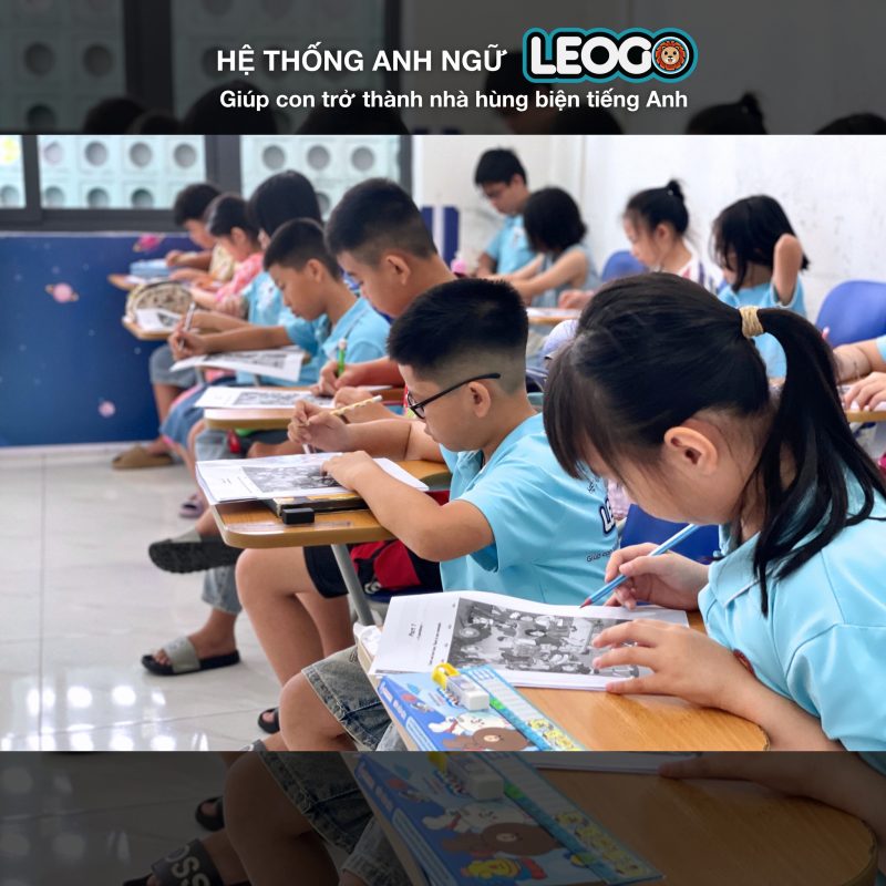 Kỳ thi thử Cambridge YLE (Starters, Movers, Flyers) tại Hệ thống Anh ngữ LEOGO - Trung tâm tiếng Anh trẻ em tốt tại Đà Nẵng