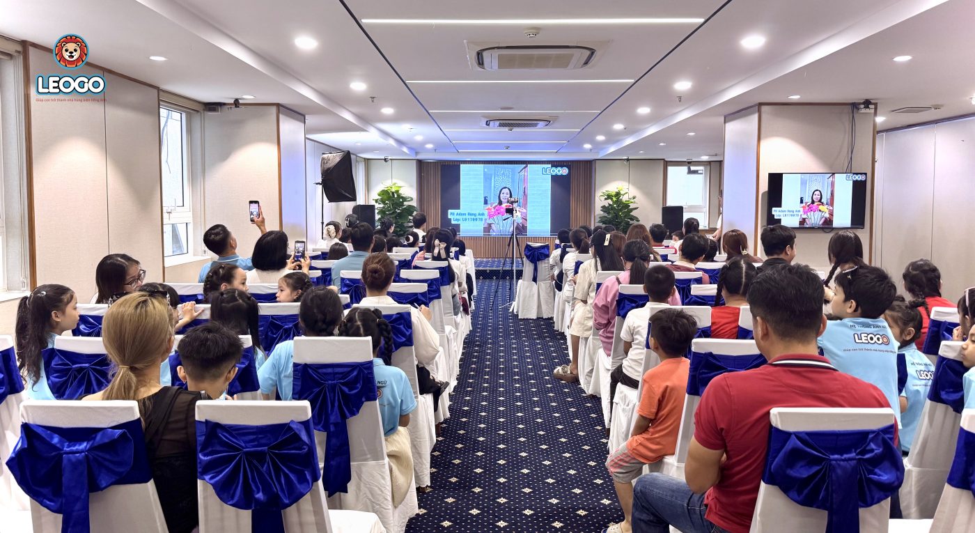Trung tâm Anh ngữ LEOGO tổ chức cuộc thi hùng biện tiếng Anh Better Me cho học viên