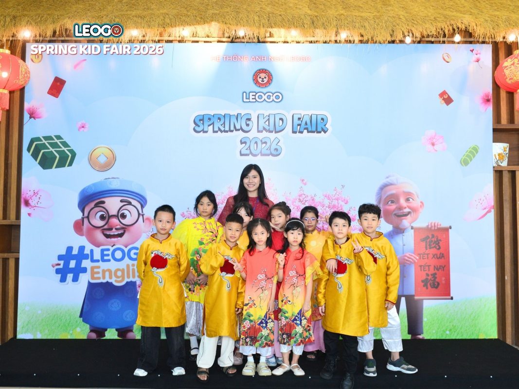 Hội Xuân Spring Kid Fair 2026 của Hệ thống Anh ngữ LEOGO