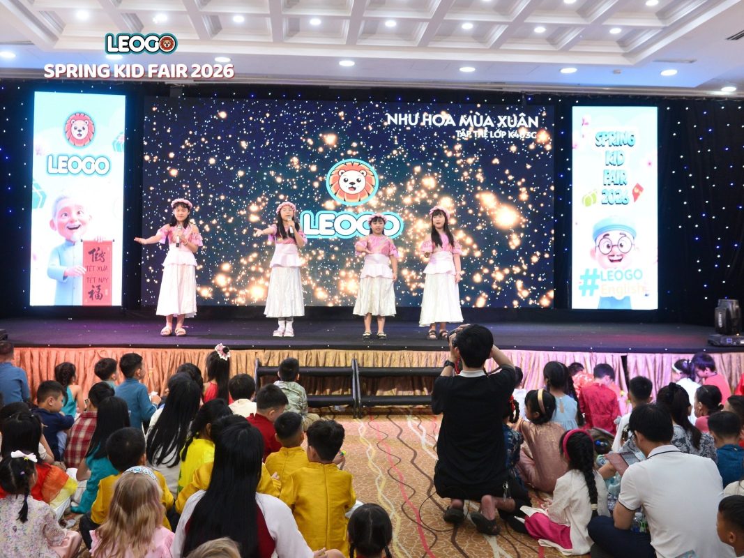 Hội Xuân Spring Kid Fair 2026 của Hệ thống Anh ngữ LEOGO