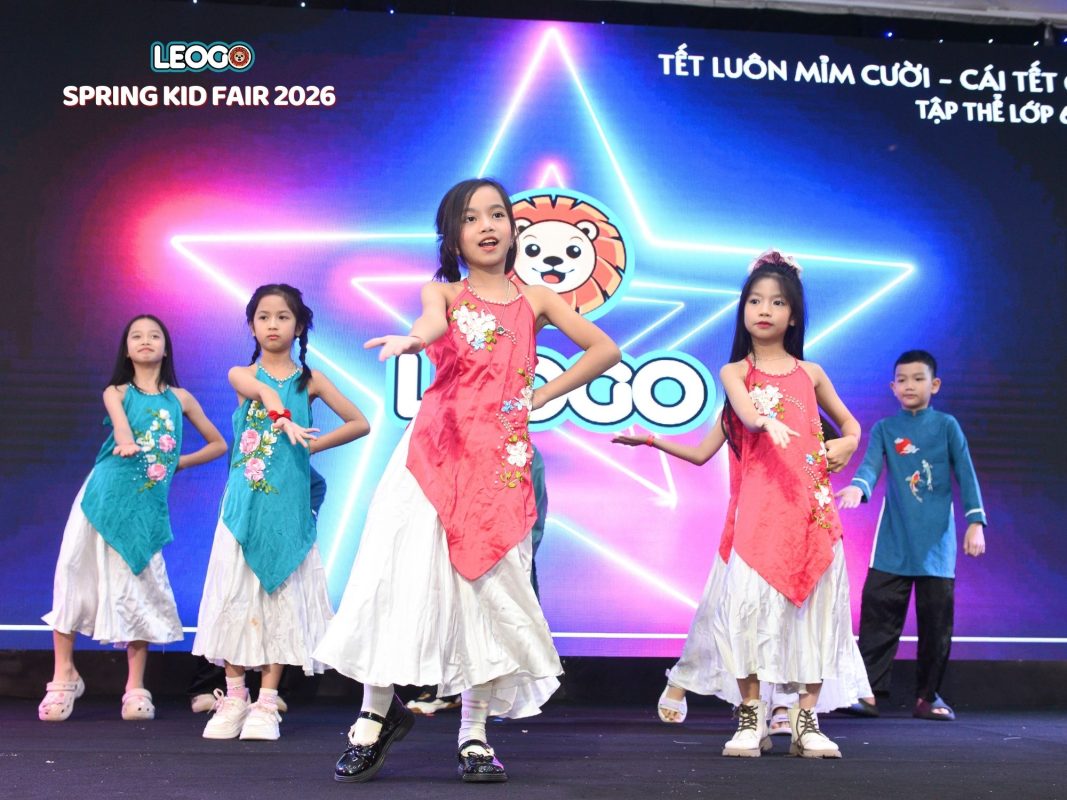 Hội Xuân Spring Kid Fair 2026 của Hệ thống Anh ngữ LEOGO